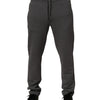 Dolce & Gabbana Gray Cotton Jogger Sweatpants Trouser Pants