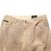 Dolce & Gabbana Beige Cotton Loose Tattered Men Denim Jeans