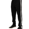 Dolce &amp; Gabbana Schwarze Jogginghose aus Baumwolle