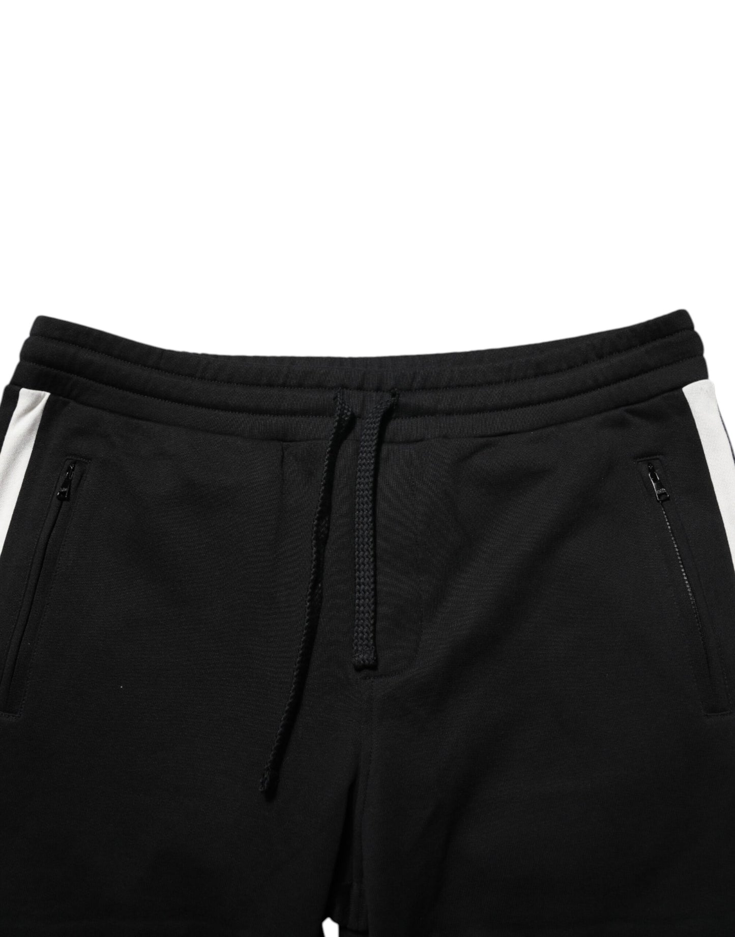 Dolce &amp; Gabbana Schwarze Jogginghose aus Baumwolle