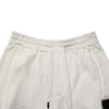 Dolce & Gabbana White Cotton Logo Plaque Men Bermuda Shorts