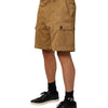 Dolce &amp; Gabbana braune Baumwoll-Stretch-Cargo-Bermuda-Shorts mit Logo