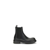 Dolce &amp; Gabbana Bos Taurus Chelsea Boots aus schwarzem Kalbsleder