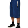 Dolce & Gabbana Blue Cotton Blend Bermuda Sweatpants Shorts