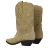 Isabel Marant Beige Leather Ankle Boots