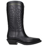 Christian Dior Black Cotton Boots