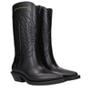 Christian Dior Black Cotton Boots