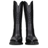 Christian Dior Black Cotton Boots