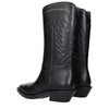 Christian Dior Black Cotton Boots