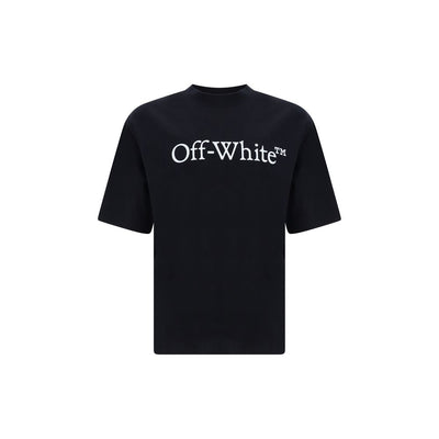 Off-White Black Cotton T-Shirt