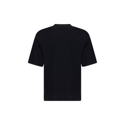 Off-White Black Cotton T-Shirt