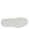 Dolce & Gabbana White Leather Lace Up Low Top Sneakers Shoes
