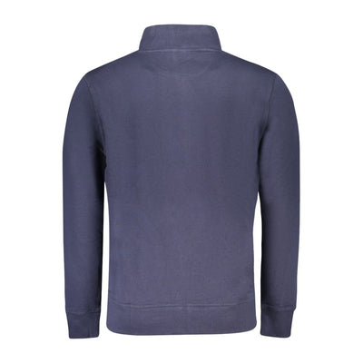 North Sails Blue Cotton Men's Sweatshirt
