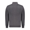 North Sails Black Cotton Men's Sweatshirt