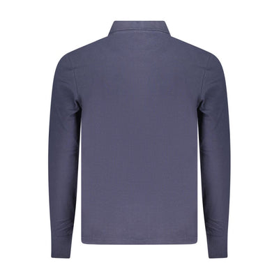 North Sails Blue Cotton Men Polo Shirt
