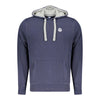 North Sails Blue Cotton Men's Hooded Sweatshirt