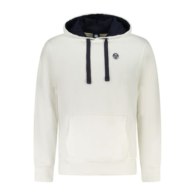 North Sails Bianco Cotton Mens Hoodie