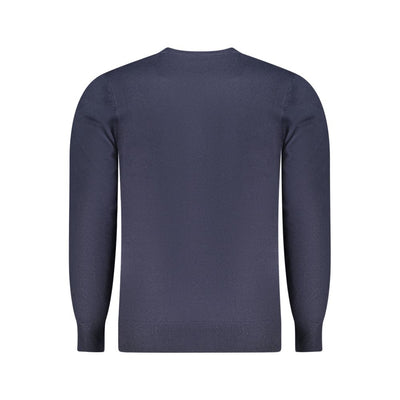 North Sails Blue Acrylic Men Sweater
