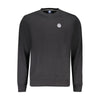 North Sails Black Cotton Mens Sweatshirt