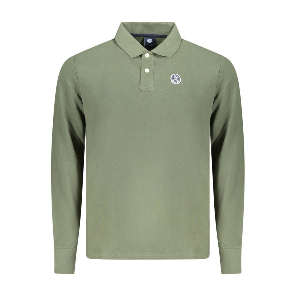 North Sails Verde Cotton Mens Polo Shirt