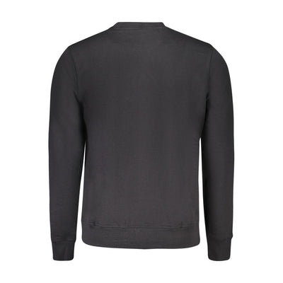 North Sails Black Cotton Mens Sweatshirt