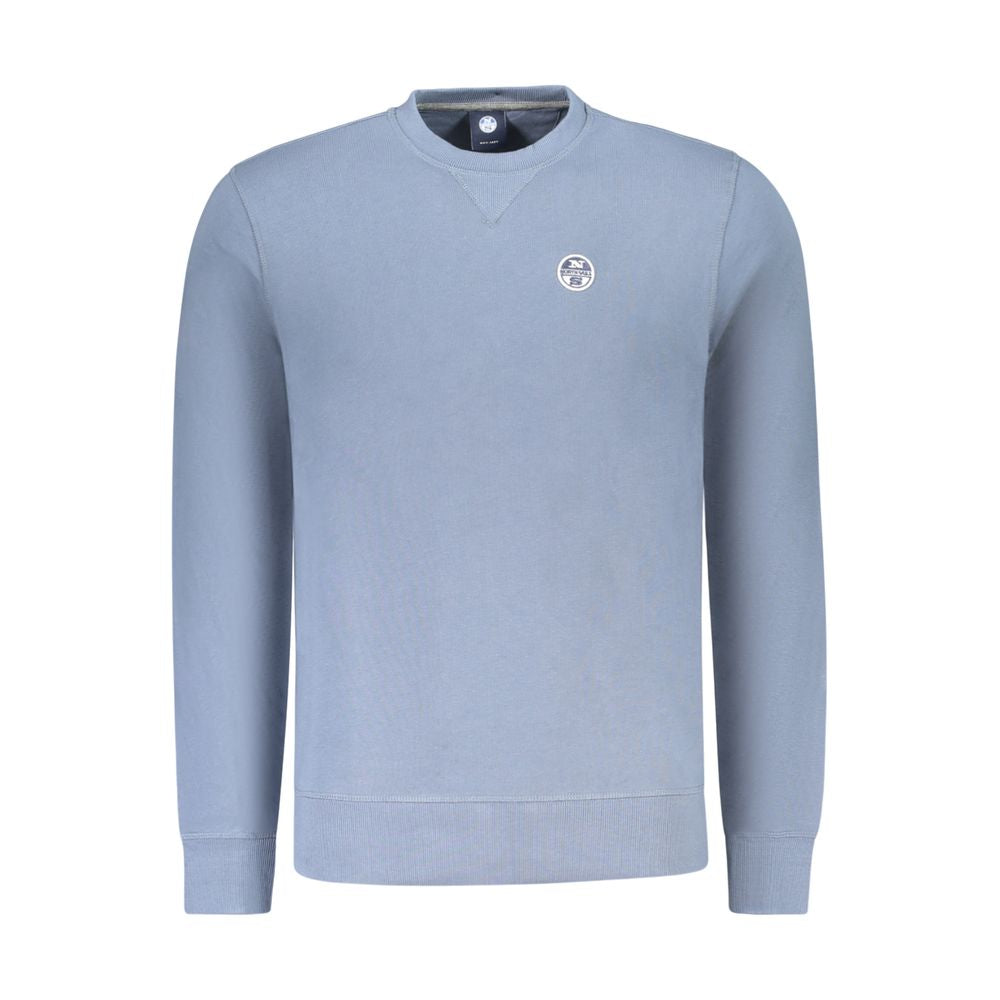 North Sails blaues Baumwoll-Sweatshirt