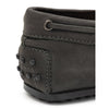 Tod's Gray Nubuc Leather Moccassin