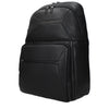 Piquadro Black Leather Backpack