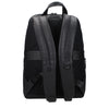 Piquadro Black Leather Backpack