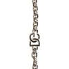 Dolce & Gabbana Black Leather Pearl Chain Bag Accessory Shoulder Strap