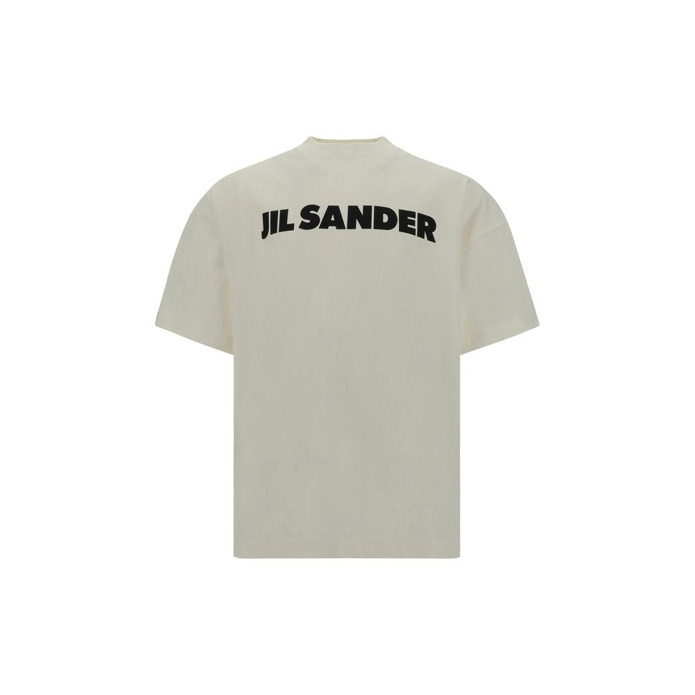 Jil Sander Weißes Baumwoll-T-Shirt