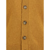 Brooksfield Bicolor Fleece Wool Cardigan