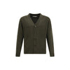 Brooksfield Bicolor Fleece Wool Cardigan