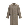 Burberry Brown Cotton Coat