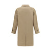 Burberry Brown Cotton Coat