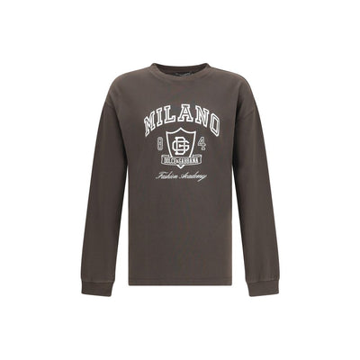 Dolce & Gabbana Brown Cotton Sweatshirt