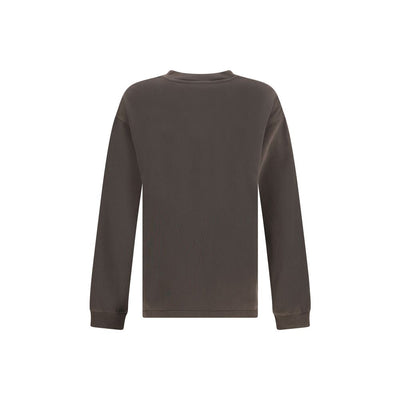 Dolce & Gabbana Brown Cotton Sweatshirt