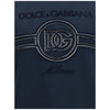 Dolce & Gabbana Blue Cotton Sweatshirt