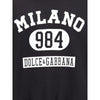 Dolce & Gabbana Black Cotton Sweatshirt