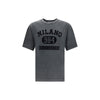 Dolce & Gabbana Gray Cotton T-Shirt