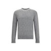 Dolce & Gabbana Gray Fleece Wool Sweatshirt