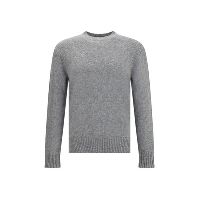 Dolce & Gabbana Gray Fleece Wool Sweatshirt