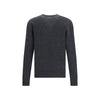 Dolce & Gabbana Gray Fleece Wool Sweatshirt