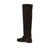 Dolce & Gabbana Brown Calf Leather Bos Taurus Ankle Boots