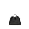 Brunello Cucinelli Black Calf Leather Bos Taurus Shoulder Bag
