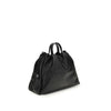 Brunello Cucinelli Black Calf Leather Bos Taurus Shoulder Bag
