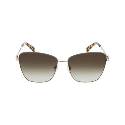 Longchamp Sonnenbrille aus goldenem Metall