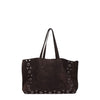 Valentino Garavani Brown Leather Shoulder Bag