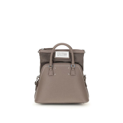 Margiela Beige Calf Leather Bos Taurus Handbag