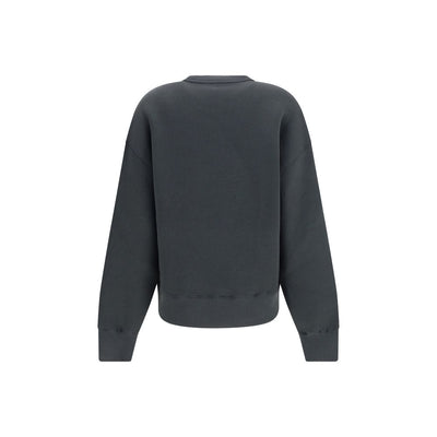 Ami Paris graues Baumwoll-Sweatshirt